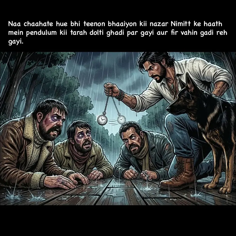 nimitt hypnotises three men