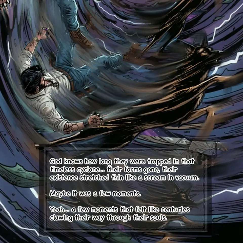 nimitt and alpha trapped in timeless cyclone