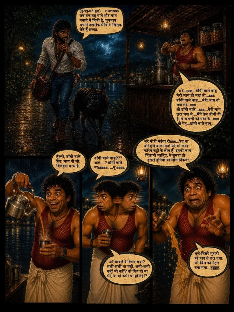 murari thinks Nimitt of ghost