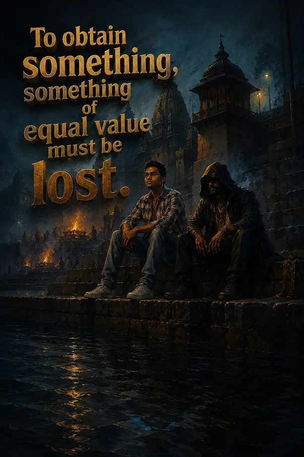 To Obtain Something, Something of equal value must be lost.